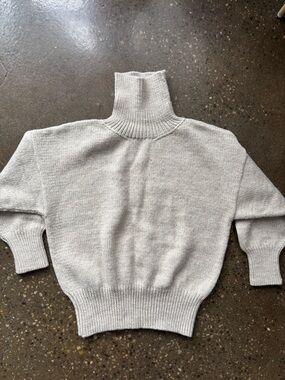 Cozy Cream Turtleneck Knit Sweater
